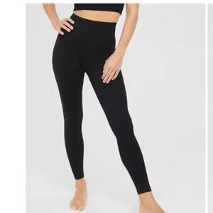 AERIE Offline Real Me 7/8 Legging, black, size L